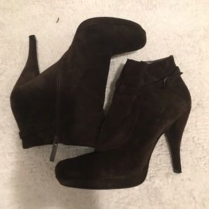 Brown suede boots🧡